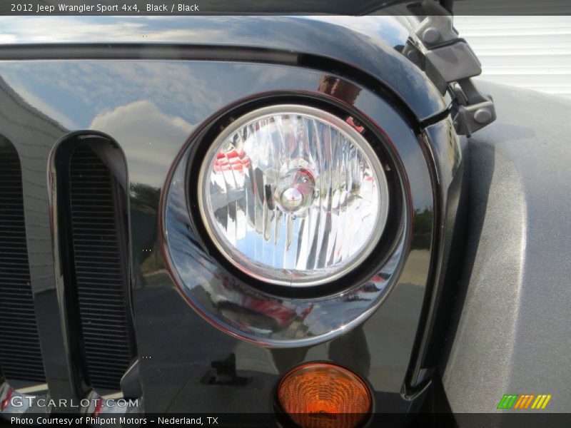Black / Black 2012 Jeep Wrangler Sport 4x4