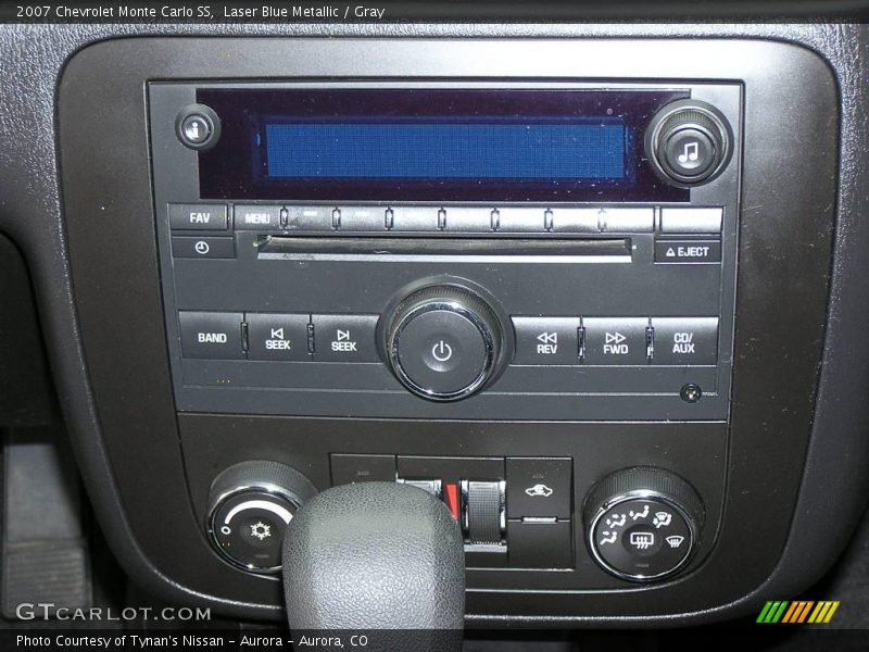 Laser Blue Metallic / Gray 2007 Chevrolet Monte Carlo SS