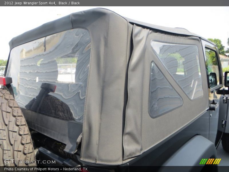Black / Black 2012 Jeep Wrangler Sport 4x4