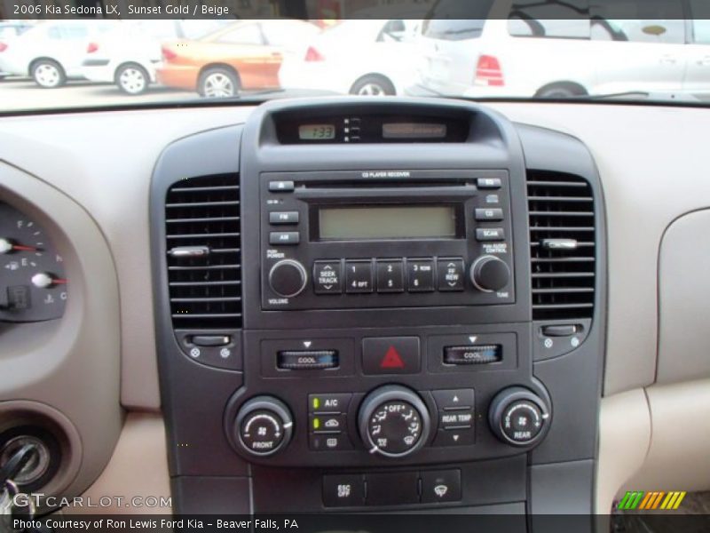 Sunset Gold / Beige 2006 Kia Sedona LX