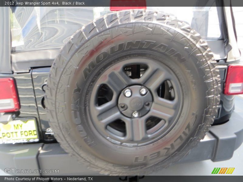 Black / Black 2012 Jeep Wrangler Sport 4x4