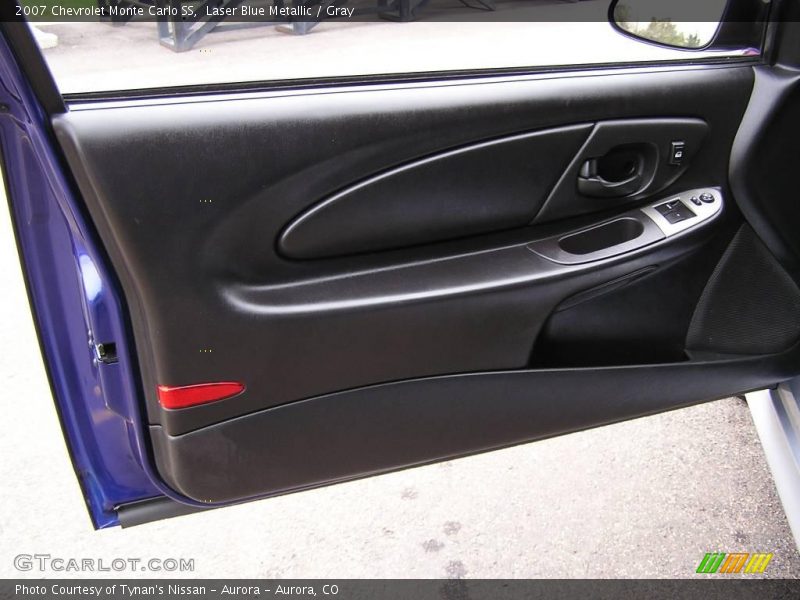 Laser Blue Metallic / Gray 2007 Chevrolet Monte Carlo SS