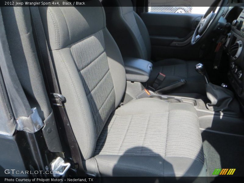 Black / Black 2012 Jeep Wrangler Sport 4x4