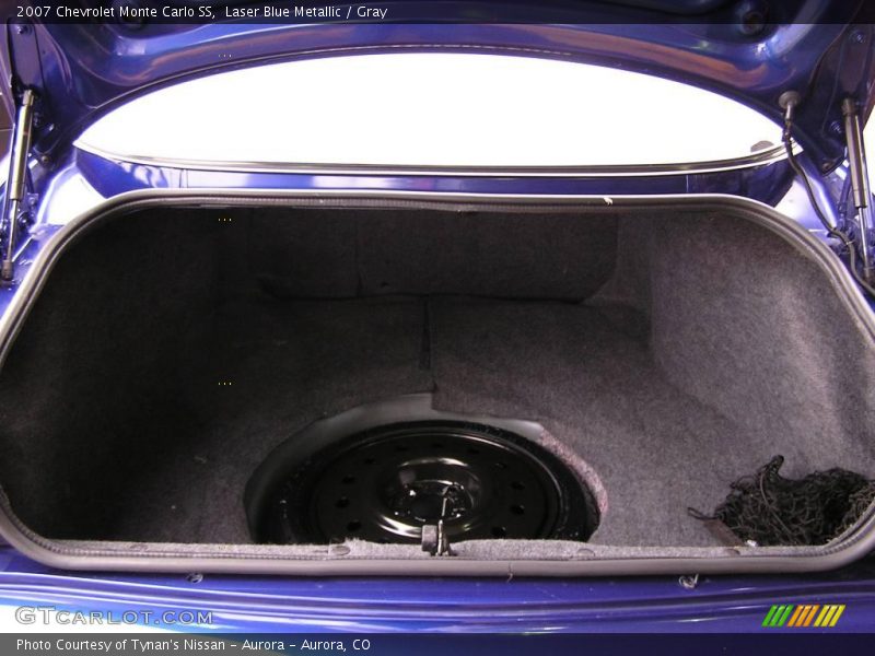 Laser Blue Metallic / Gray 2007 Chevrolet Monte Carlo SS