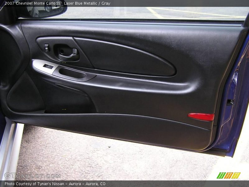 Laser Blue Metallic / Gray 2007 Chevrolet Monte Carlo SS