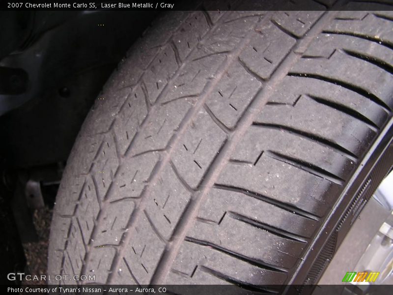Laser Blue Metallic / Gray 2007 Chevrolet Monte Carlo SS