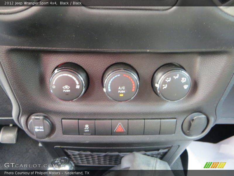 Black / Black 2012 Jeep Wrangler Sport 4x4