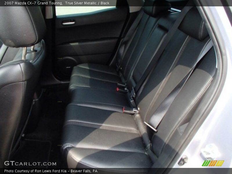 True Silver Metallic / Black 2007 Mazda CX-7 Grand Touring