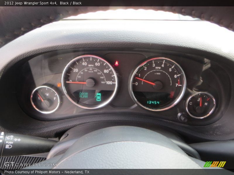 Black / Black 2012 Jeep Wrangler Sport 4x4