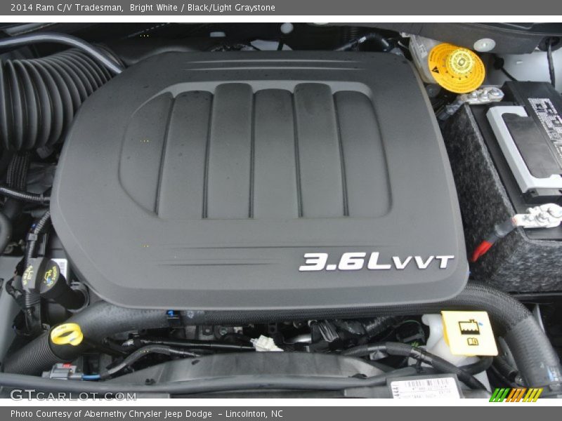  2014 C/V Tradesman Engine - 3.6 Liter DOHC 24-Valve VVT Pentastar V6