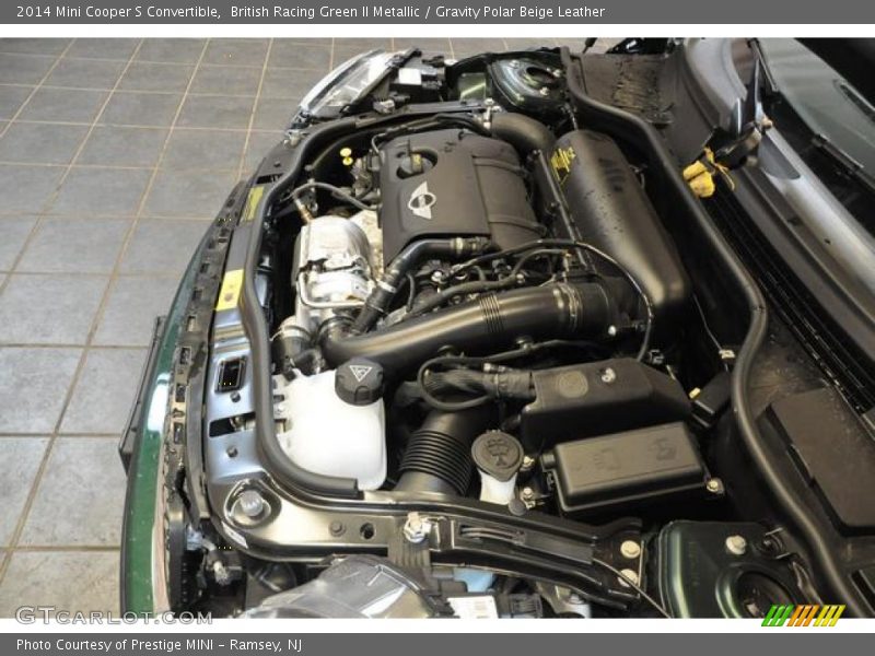  2014 Cooper S Convertible Engine - 1.6 Liter Twin Scroll Turbocharged DI DOHC 16-Valve VVT 4 Cylinder