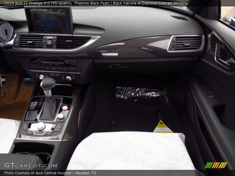 Phantom Black Pearl / Black Valcona w/Diamond Contrast Stitching 2014 Audi S7 Prestige 4.0 TFSI quattro