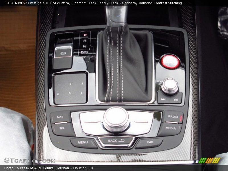 Controls of 2014 S7 Prestige 4.0 TFSI quattro