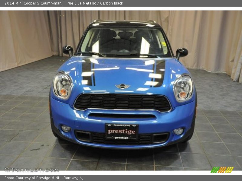 True Blue Metallic / Carbon Black 2014 Mini Cooper S Countryman