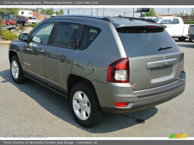 Mineral Gray Metallic / Dark Slate Gray 2014 Jeep Compass Sport