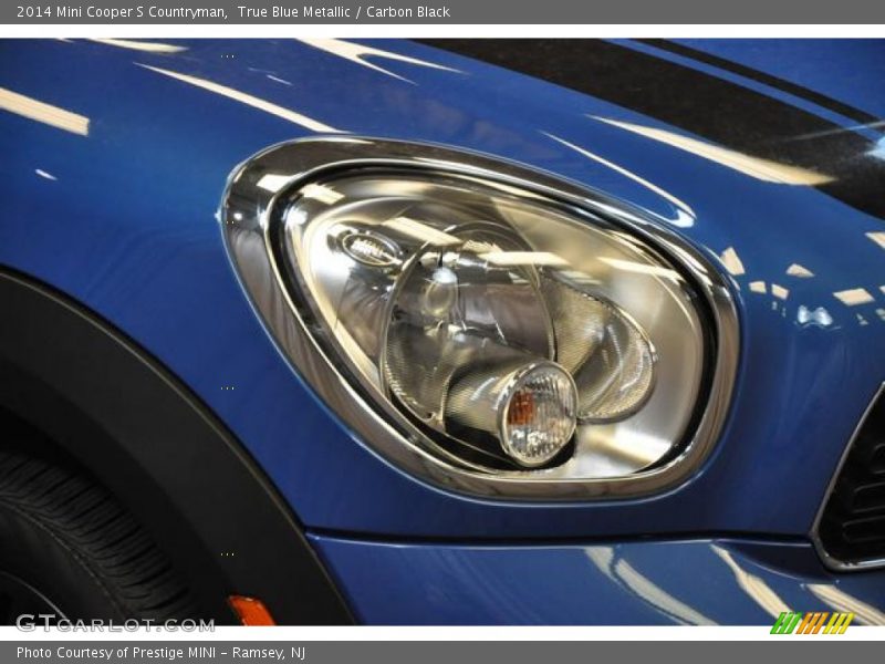 True Blue Metallic / Carbon Black 2014 Mini Cooper S Countryman