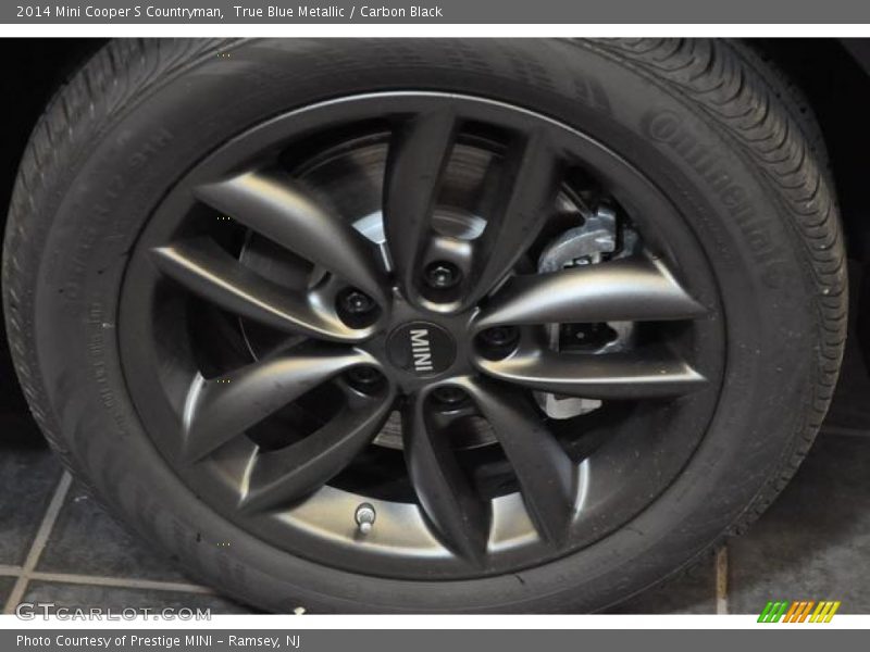 True Blue Metallic / Carbon Black 2014 Mini Cooper S Countryman