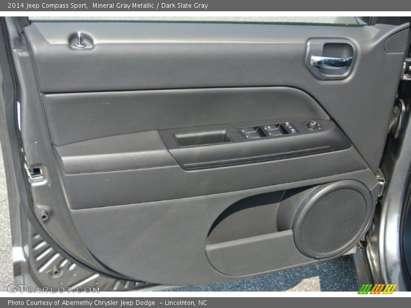 Mineral Gray Metallic / Dark Slate Gray 2014 Jeep Compass Sport