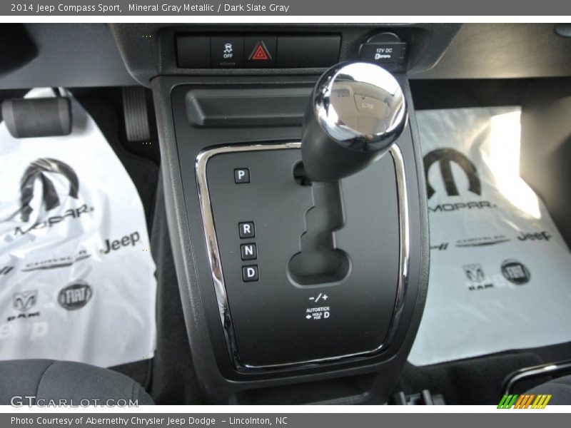 Mineral Gray Metallic / Dark Slate Gray 2014 Jeep Compass Sport