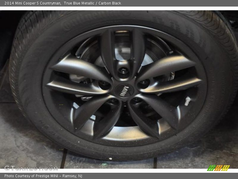 True Blue Metallic / Carbon Black 2014 Mini Cooper S Countryman