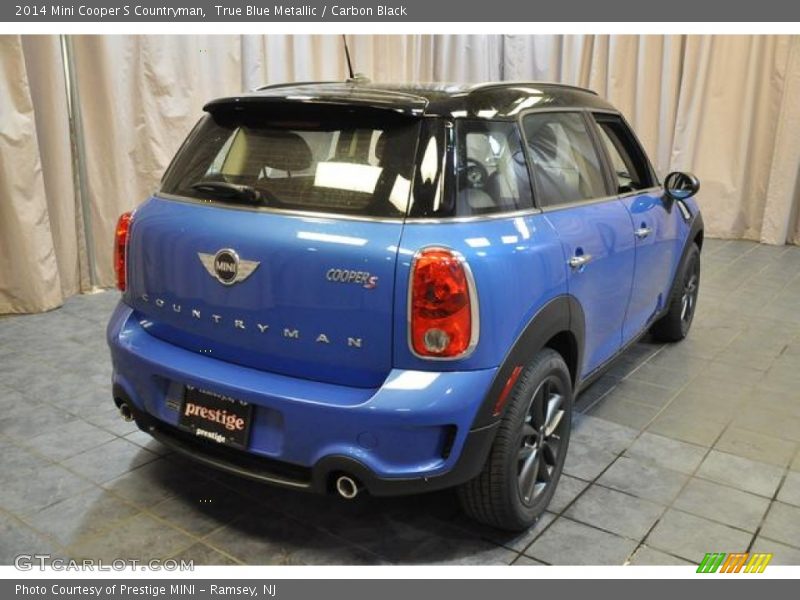 True Blue Metallic / Carbon Black 2014 Mini Cooper S Countryman