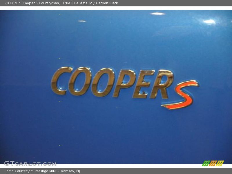 True Blue Metallic / Carbon Black 2014 Mini Cooper S Countryman
