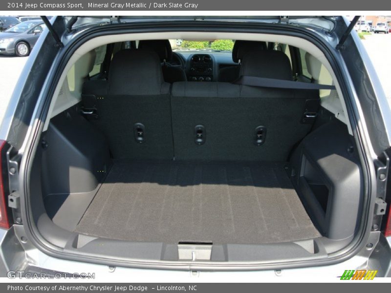 Mineral Gray Metallic / Dark Slate Gray 2014 Jeep Compass Sport
