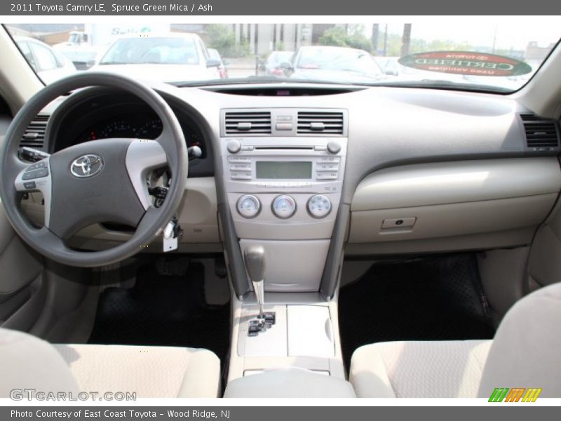 Spruce Green Mica / Ash 2011 Toyota Camry LE