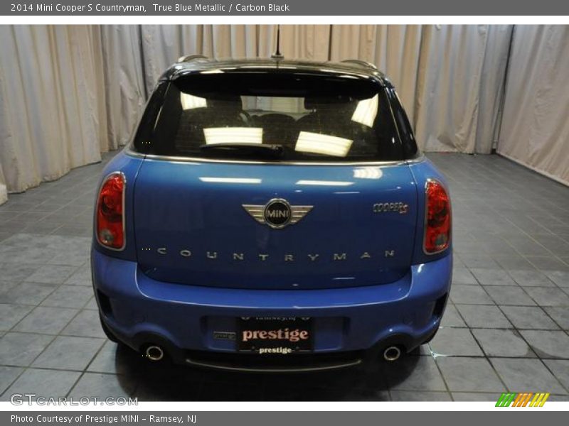 True Blue Metallic / Carbon Black 2014 Mini Cooper S Countryman