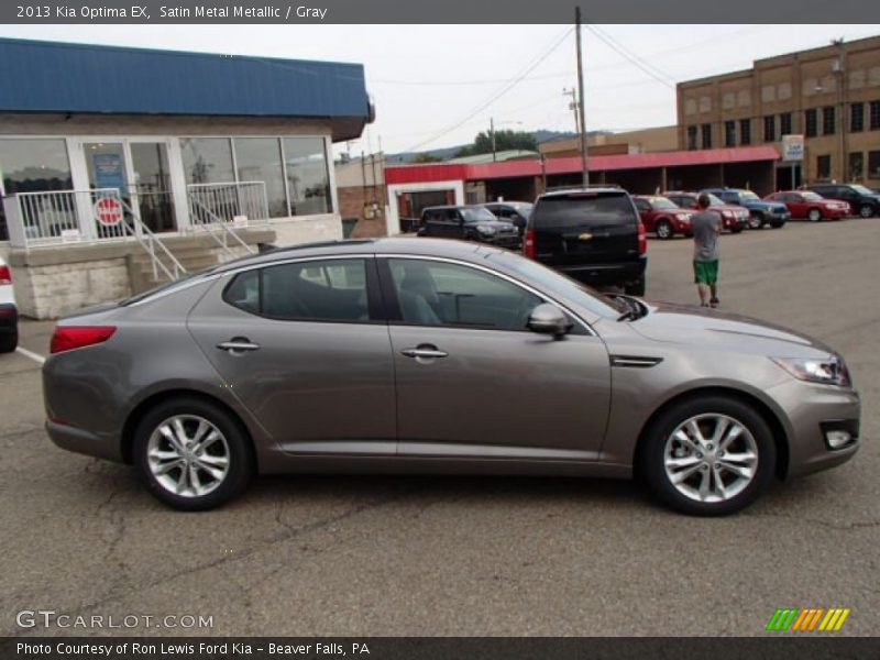 Satin Metal Metallic / Gray 2013 Kia Optima EX