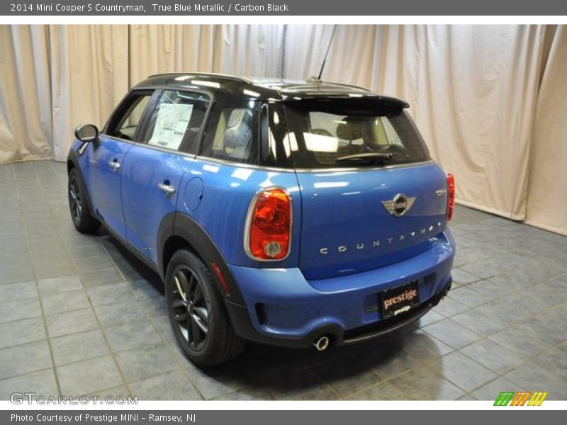 True Blue Metallic / Carbon Black 2014 Mini Cooper S Countryman