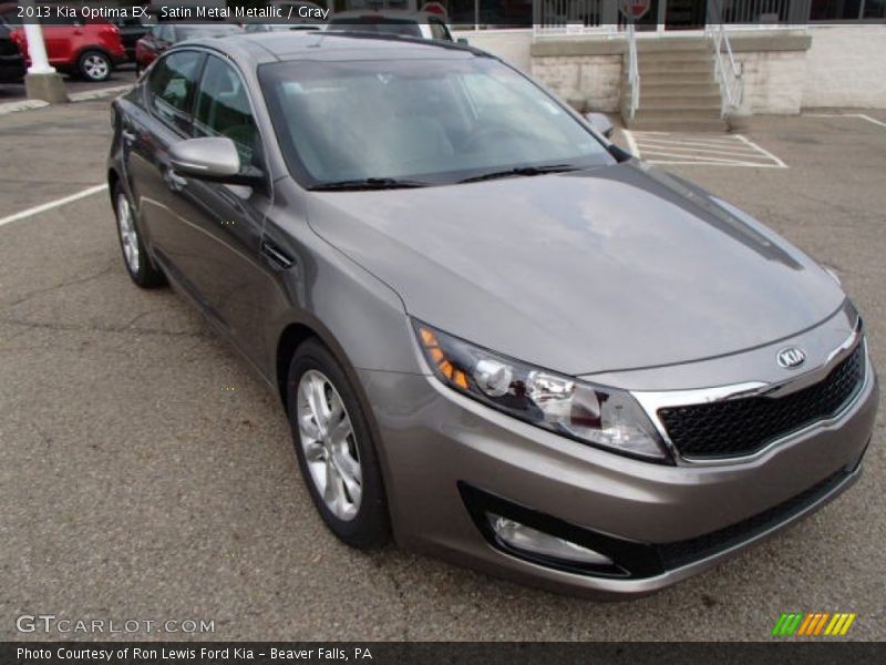 Satin Metal Metallic / Gray 2013 Kia Optima EX