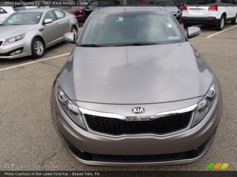 Satin Metal Metallic / Gray 2013 Kia Optima EX