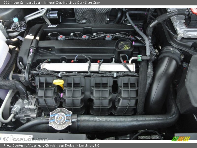 Mineral Gray Metallic / Dark Slate Gray 2014 Jeep Compass Sport