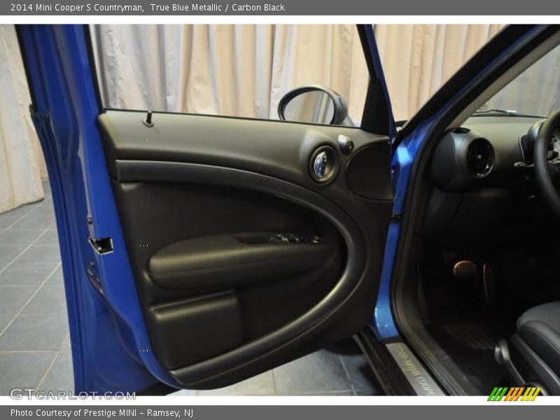 True Blue Metallic / Carbon Black 2014 Mini Cooper S Countryman