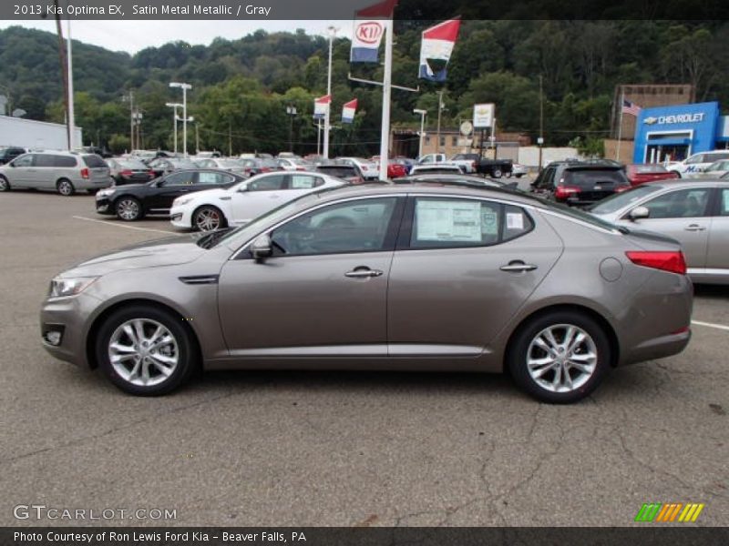 Satin Metal Metallic / Gray 2013 Kia Optima EX
