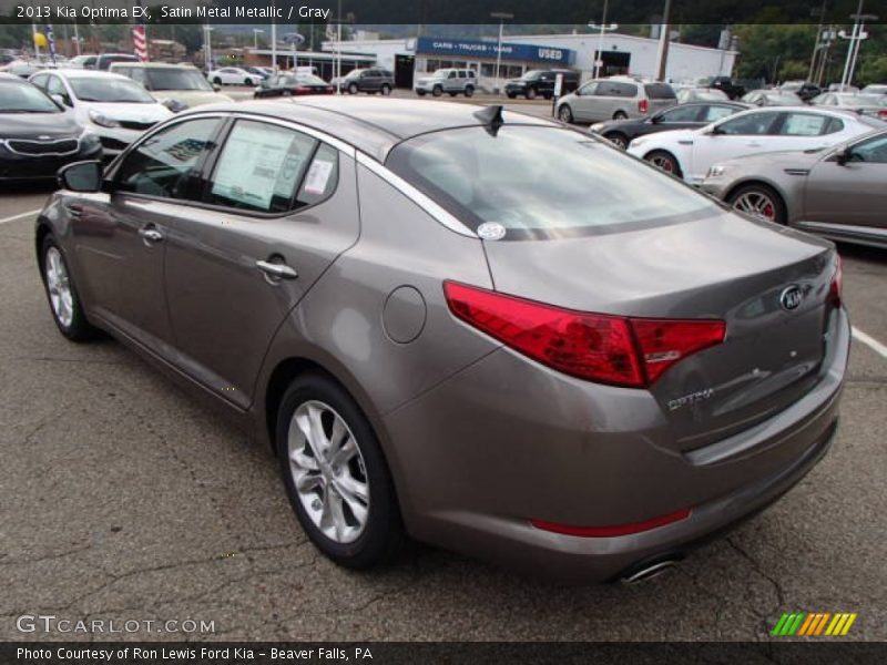 Satin Metal Metallic / Gray 2013 Kia Optima EX