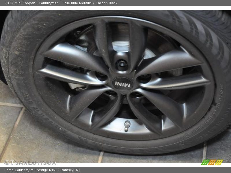 True Blue Metallic / Carbon Black 2014 Mini Cooper S Countryman