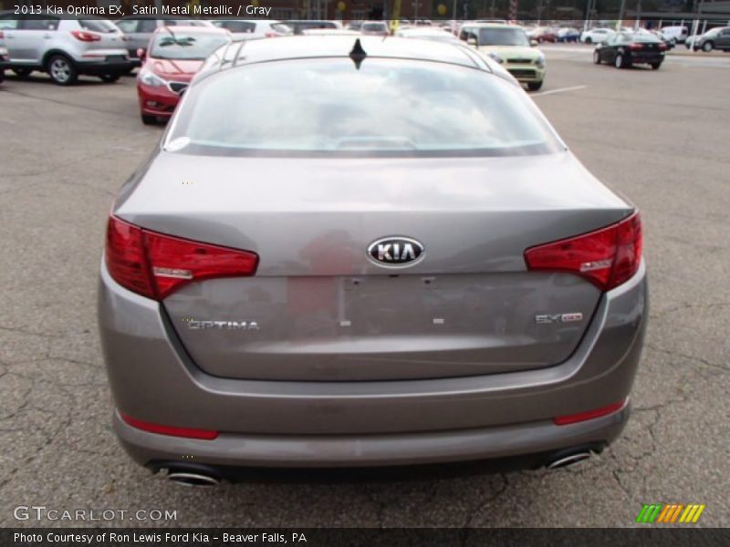 Satin Metal Metallic / Gray 2013 Kia Optima EX