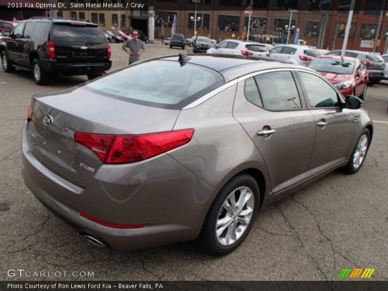 Satin Metal Metallic / Gray 2013 Kia Optima EX