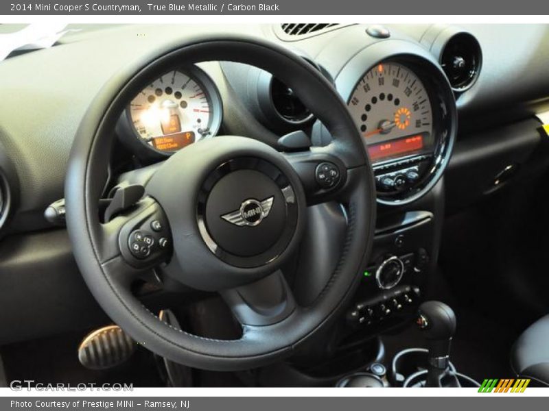 True Blue Metallic / Carbon Black 2014 Mini Cooper S Countryman
