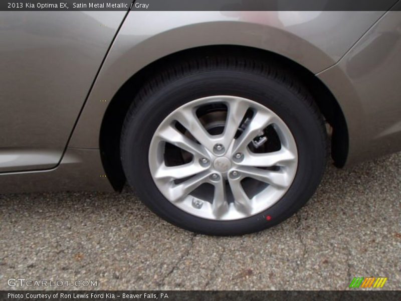 Satin Metal Metallic / Gray 2013 Kia Optima EX