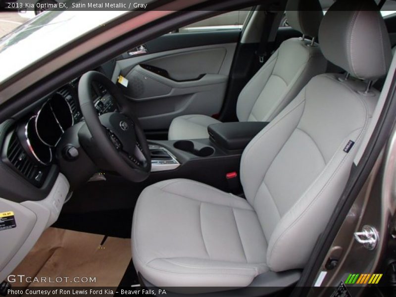 Satin Metal Metallic / Gray 2013 Kia Optima EX
