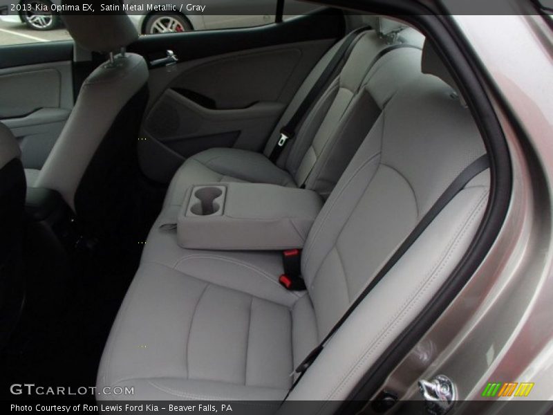 Satin Metal Metallic / Gray 2013 Kia Optima EX