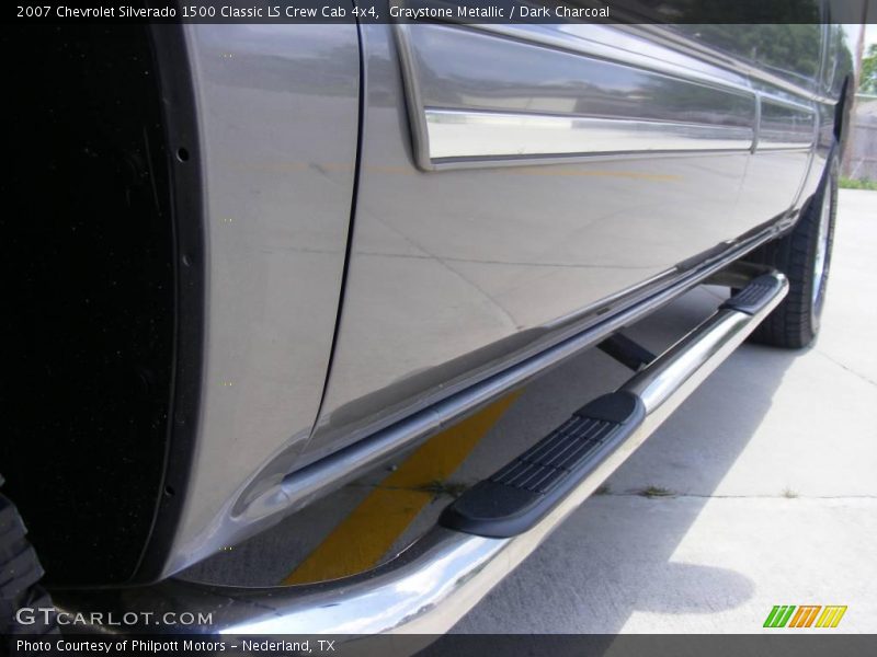 Graystone Metallic / Dark Charcoal 2007 Chevrolet Silverado 1500 Classic LS Crew Cab 4x4