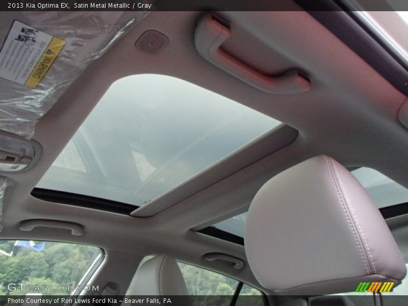 Satin Metal Metallic / Gray 2013 Kia Optima EX