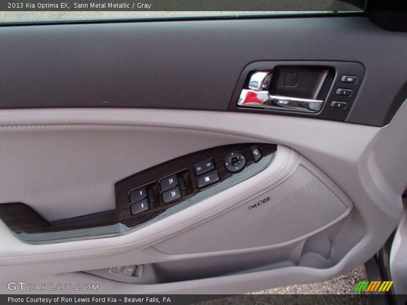 Satin Metal Metallic / Gray 2013 Kia Optima EX