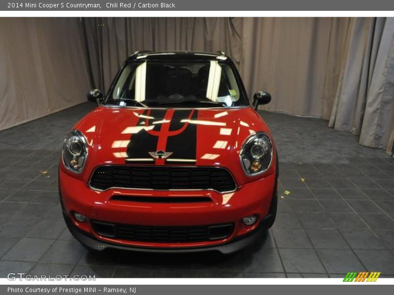 Chili Red / Carbon Black 2014 Mini Cooper S Countryman