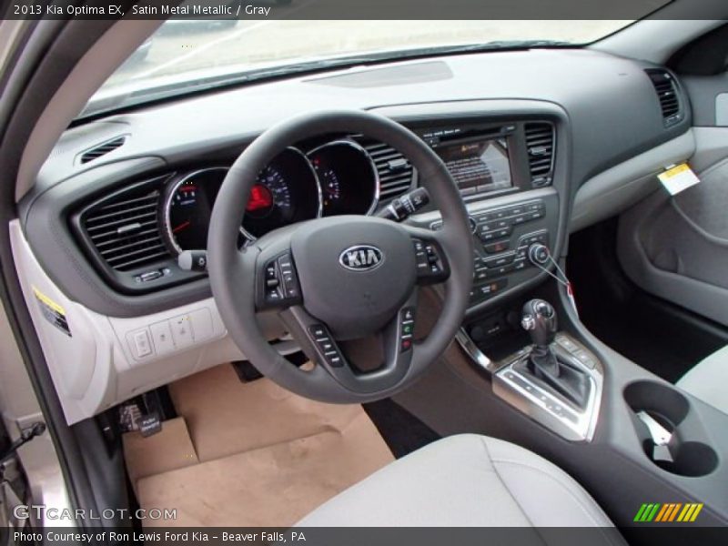 Satin Metal Metallic / Gray 2013 Kia Optima EX