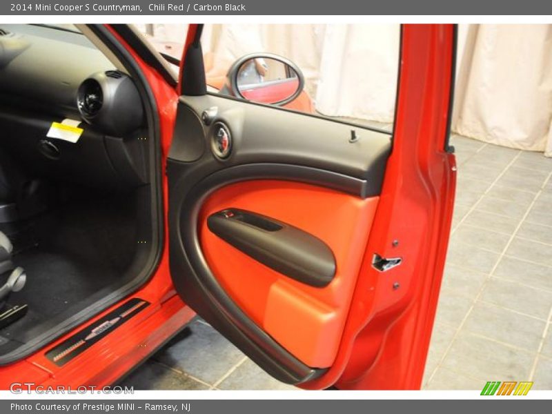 Chili Red / Carbon Black 2014 Mini Cooper S Countryman